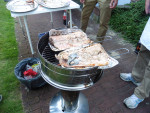 Een grandioos grote zalm 