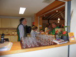 De keukenbrigade met Bert, Annet en Rineke