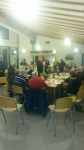 Overzicht van de zaal